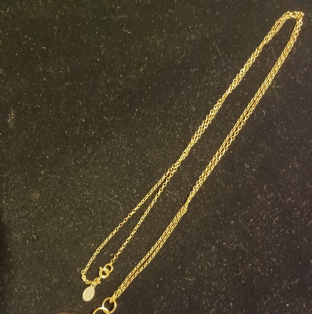 LOFT goldtone chain with round pendants - Picture 4 of 4